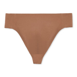 skintone #60 self-lined capezio thong dance belt, front view