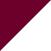maroon/white